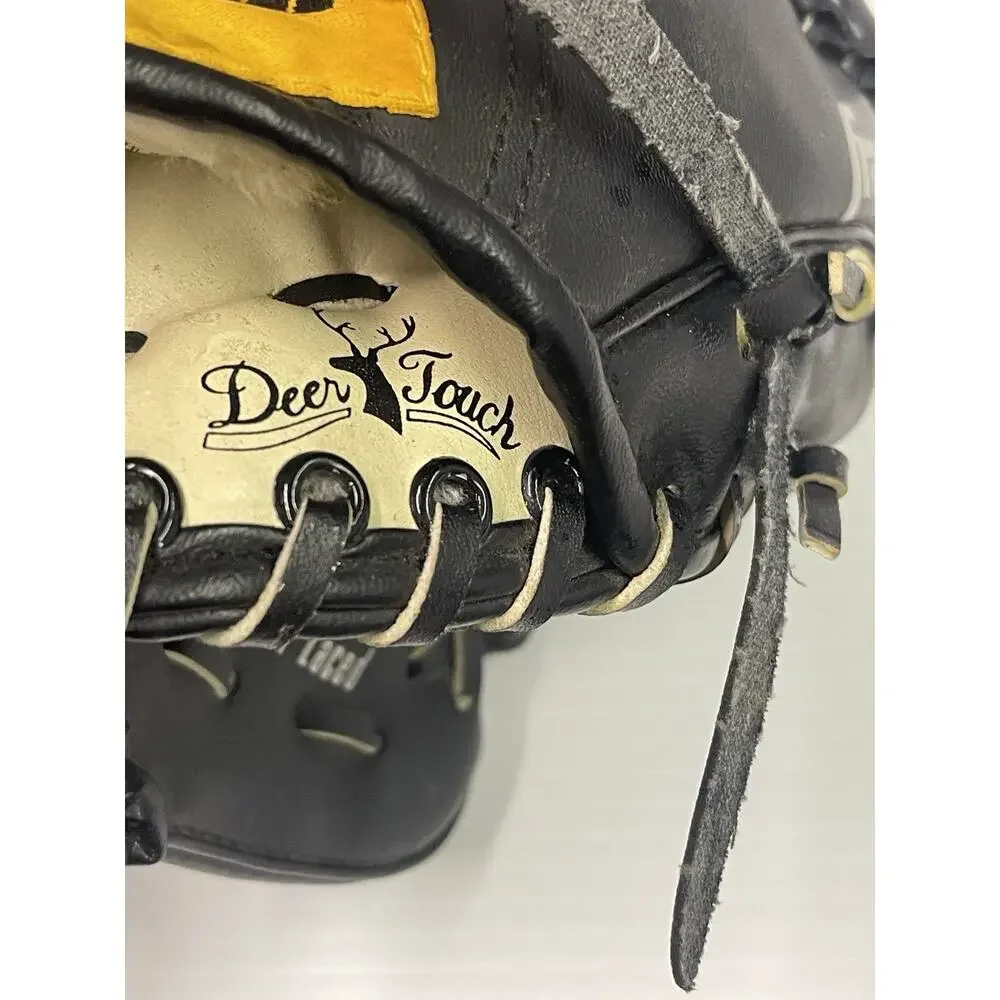 Franklin T Ball Kids Baseball Glove Black 9 1/2'' Model 4609 - Barely Used